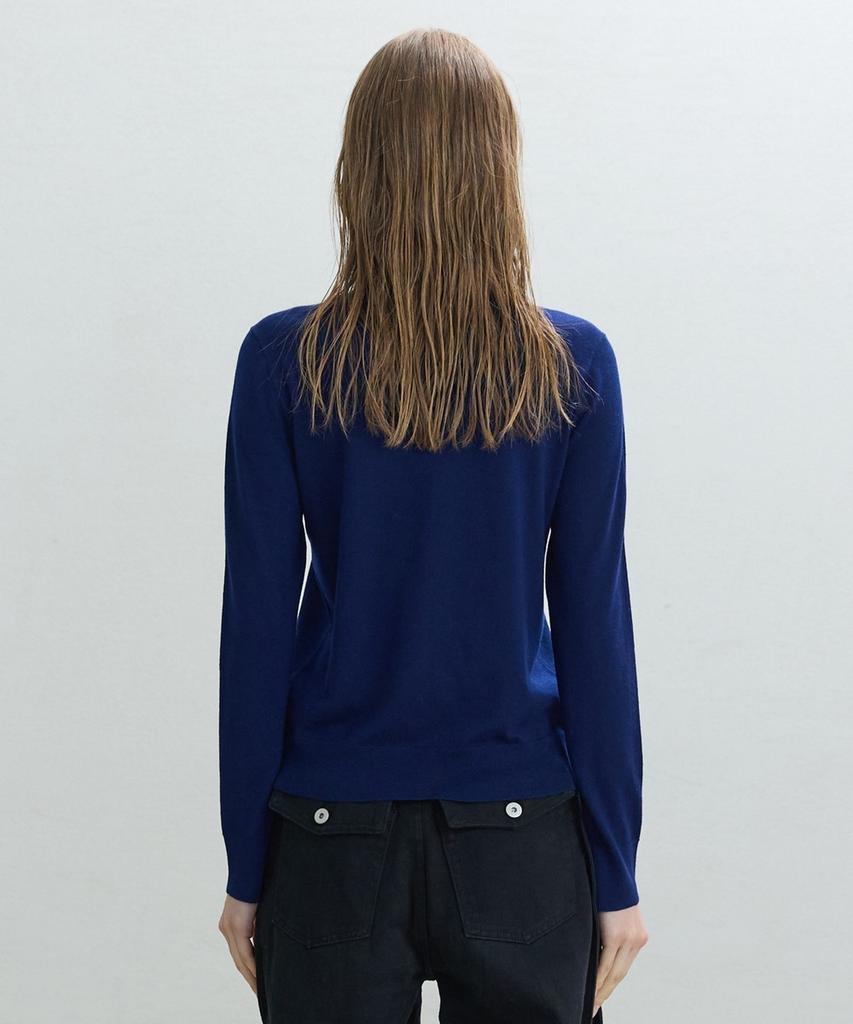 Dito Basic Thin Turtleneck [Navy]