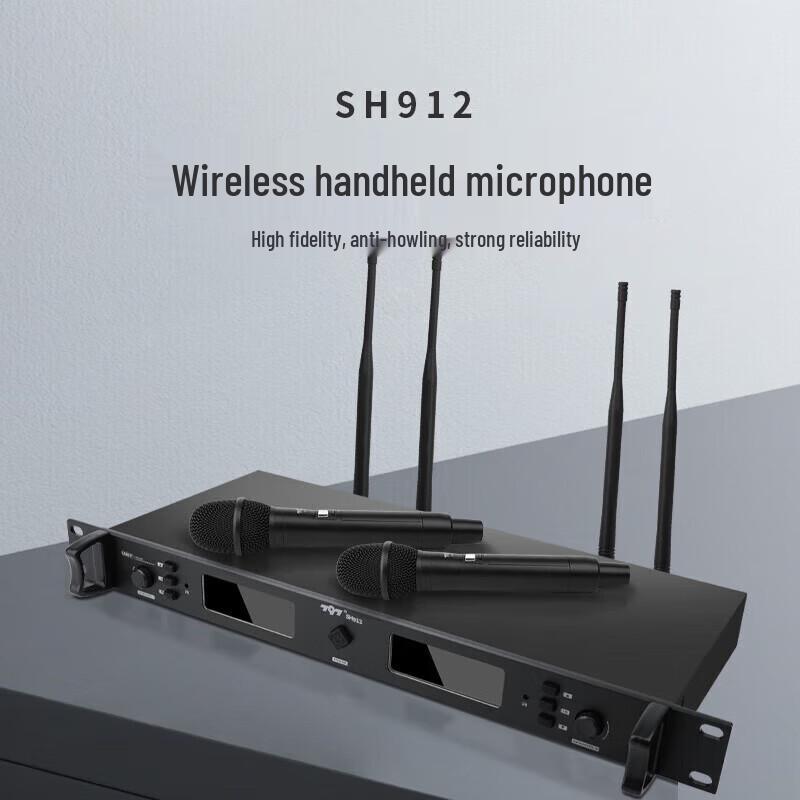 797 Audio Dual Handheld Wireless Conference Microphone System (CN version)