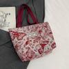 Large Capacity Single Shoulder Handbag for Women New Canvas Bag for Women Ins Versatile Shopping Commuter Tote Bag for Women