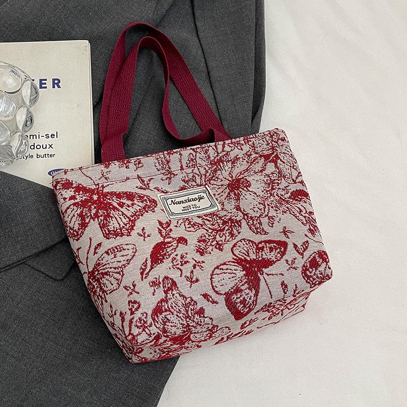 Large Capacity Single Shoulder Handbag for Women New Canvas Bag for Women Ins Versatile Shopping Commuter Tote Bag for Women