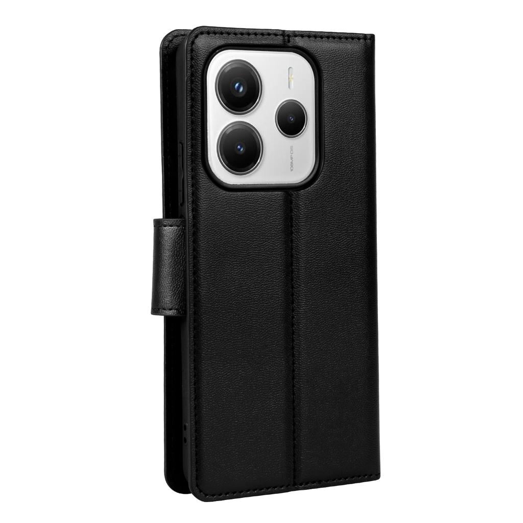 HANMAN Mill Series for Xiaomi Redmi Note 14 5G Case Wallet Stand PU Leather Phone Cover