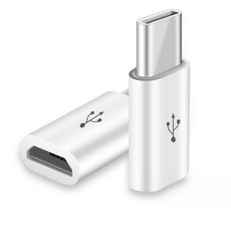 Micro USB to Type-C Adapter: V8 Charging Data OTG Converter for Android, Apple, and Huawei Devices