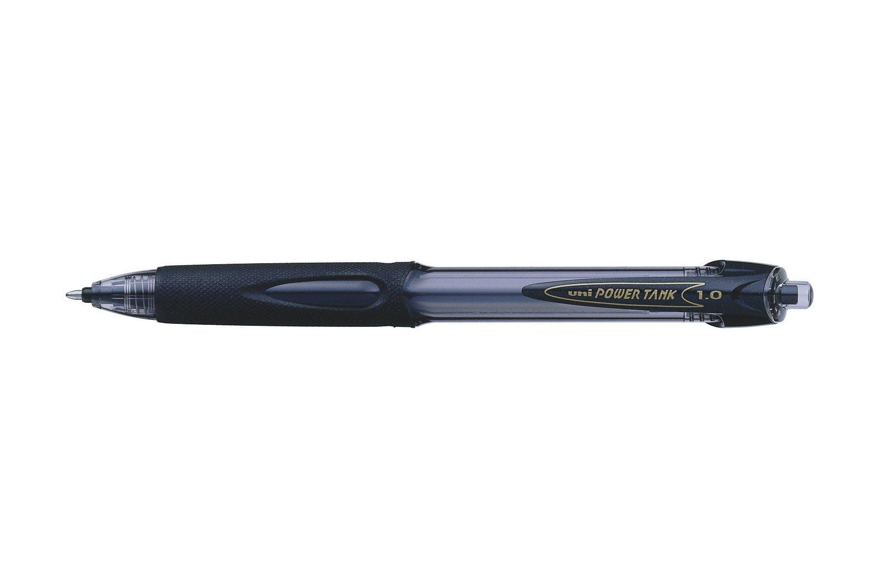 

Шариковая ручка Mitsubishi Pencil Power Tank черная 24 масляная SN-200PT-10 [набор 3]