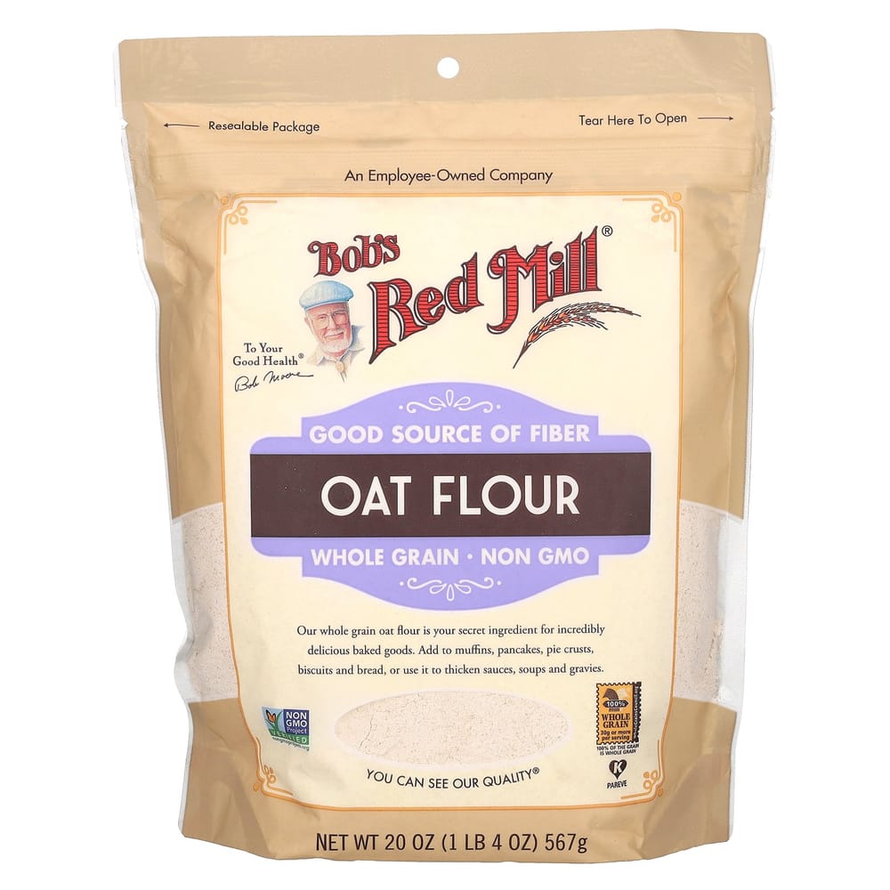 Bob s Red Mill Whole Grain Oat Flour 567g (20oz)