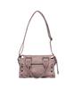 Fancy Club Belted Washed Vegan Leather Mini Bag (Baby Pink) F26Qe991