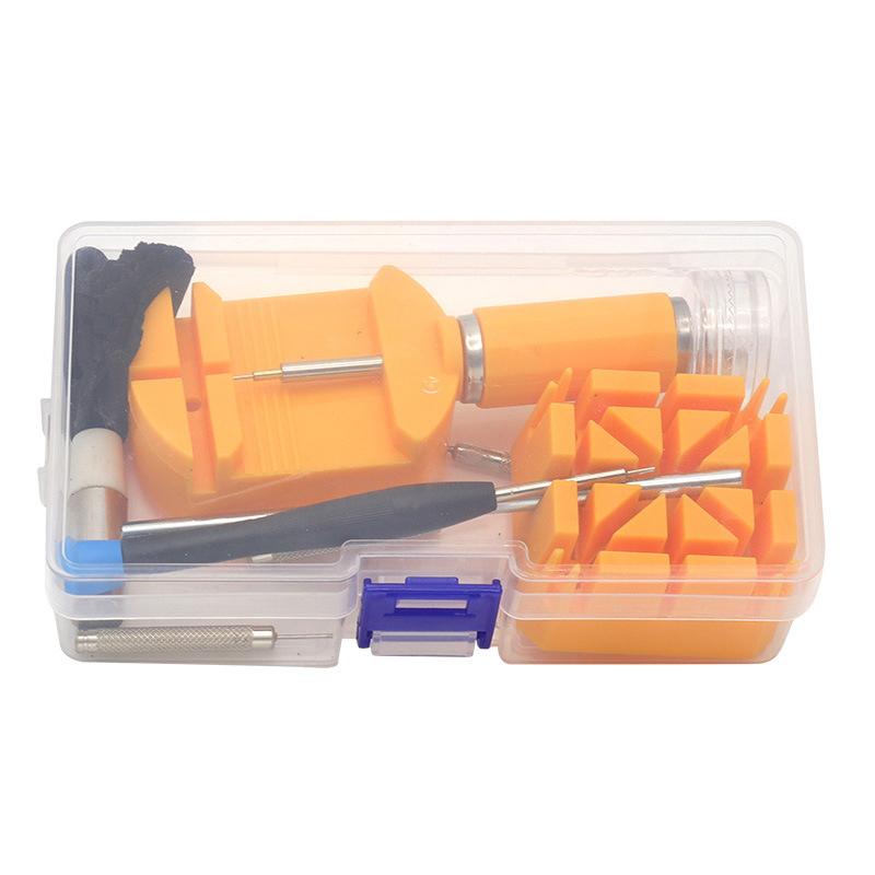 11-teiliges Uhrenreparaturwerkzeug-Set Uhrenarmband-Entfernung Einstellwerkzeug Reparaturset für Uhrenarmband-Einstellung und -Austausch