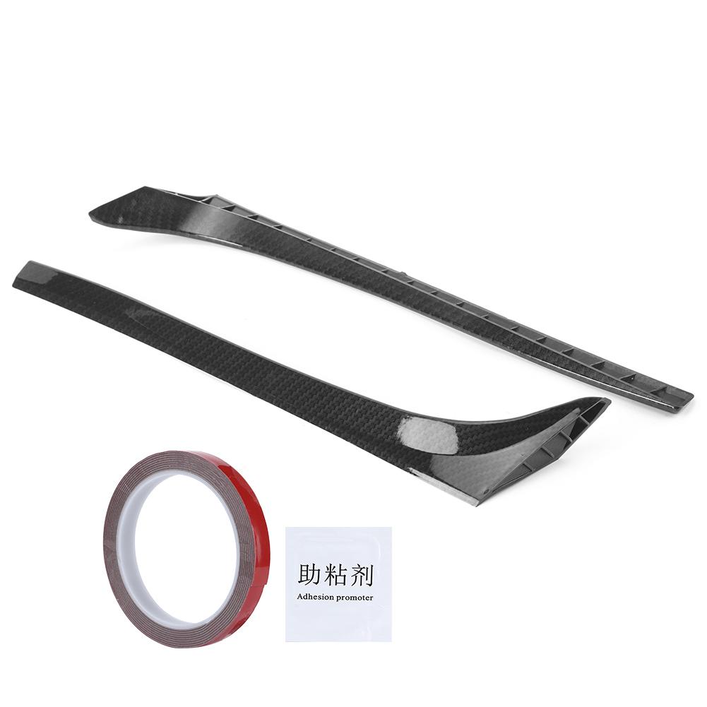 2Pcs Car Rear Window Side Wing Spoiler Fit for 7 MK7 7Celsius7.5 2014-2018