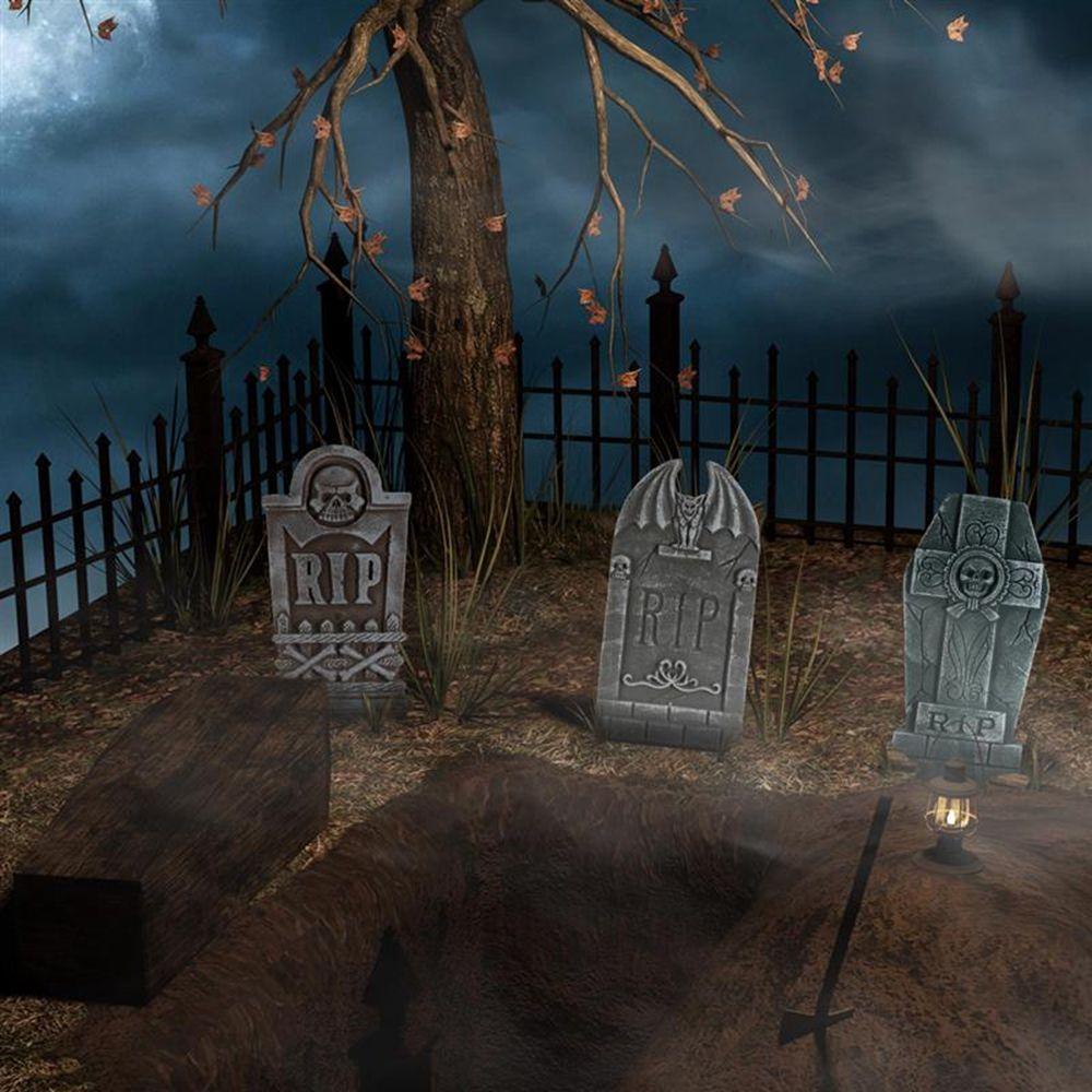 Ghost Festival Decoration Skull Tombstone Halloween Tombstone Tombstone Ornament Tombstone Ghost