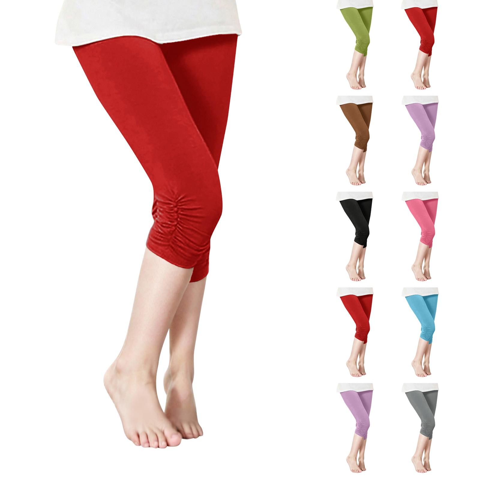 

Kids Solid Sport Leggings Textured Leggings For Girl 100