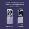 Samsung Z Flip 5 Silicone Soft Case: Slim, Lightweight, Transparent, Anti-Drop Protection.