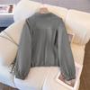 Women's Zipper Jackets Spring   Loose  Stand Collar Long Sleeve Tooling Jacket Coat