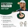 Golfballmarker mit Mittelfinger, mit magnetischem Hutclip, wasserdichtem Ballausrichtungswerkzeug, Golfzubehör für Golfliebhaber