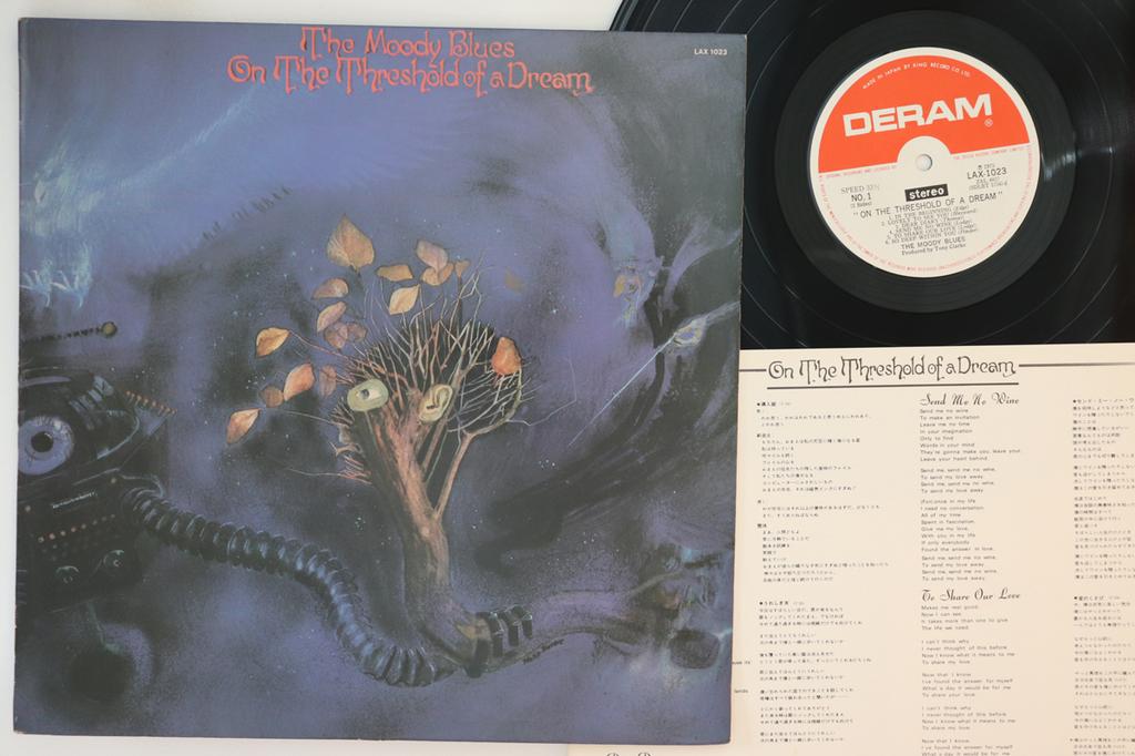 LP Record MOODY BLUES - On The Threshold Of A Dream LAX1023 DERAM 1978 Japan Rock Used