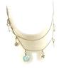 Les Trésors De Lily [J6933] - 'Sissi' Ankle Chain White Pink Blue