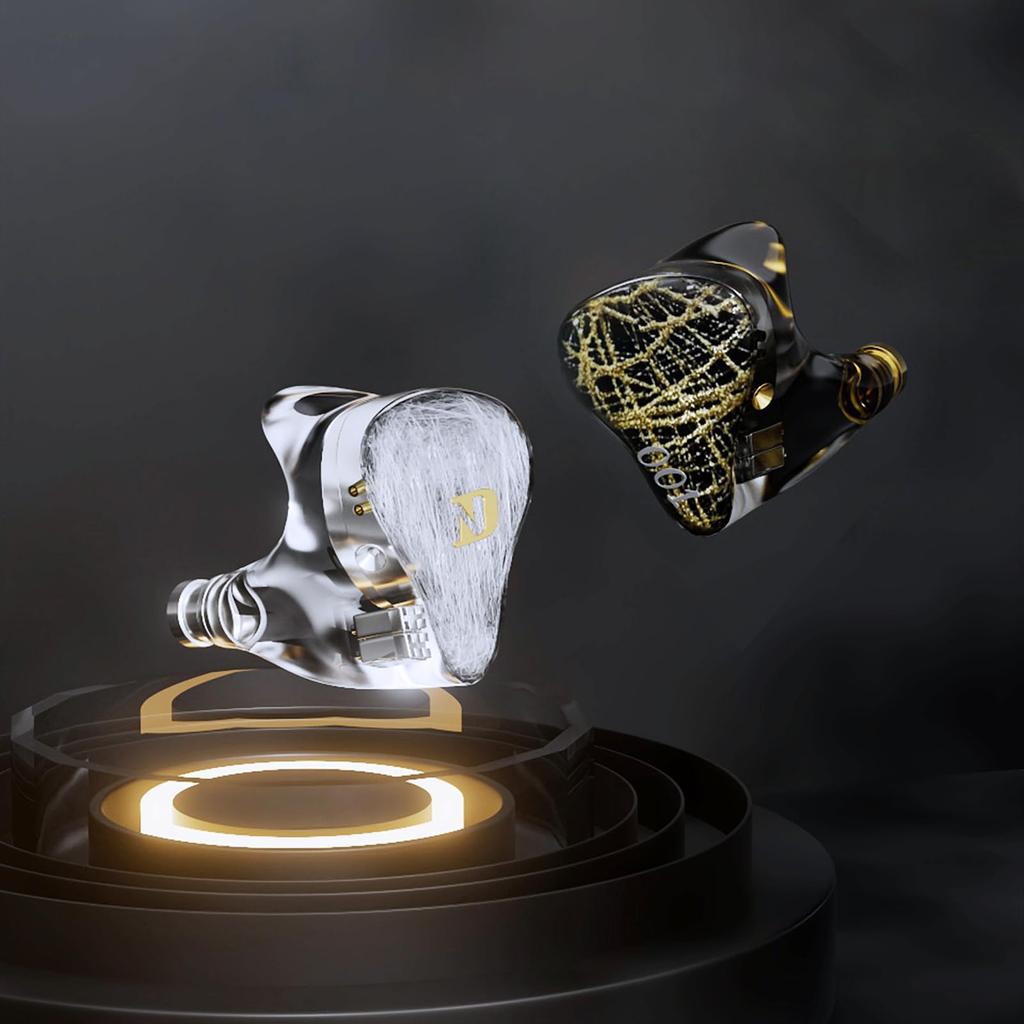 LINSOUL Hybrid earphones designed for music lovers Resin material for comfortable wearing Carefully tuned structure Small size Easy to carry anywhere