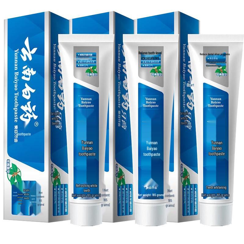 

Yunnan Baiyao Wintergreen Toothpaste 3-Pack