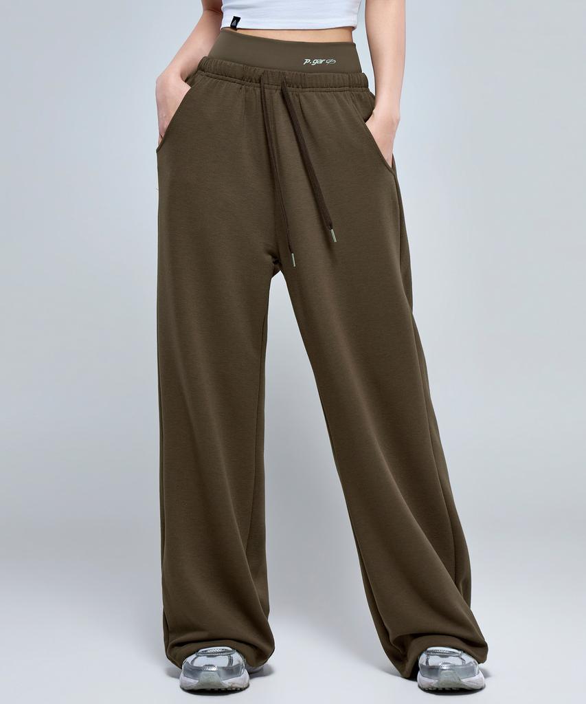 Pijikeolgameoncheu P5069 Women'S Layered Wide Pants [3 Colors]