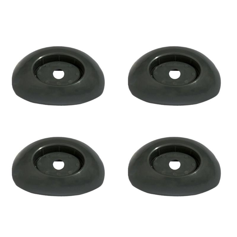 Ronde Zwembadpootdoppen voor Inbouwzwembad Verticale Palen Veilige Installatie zonder Gereedschap Buitengebruik