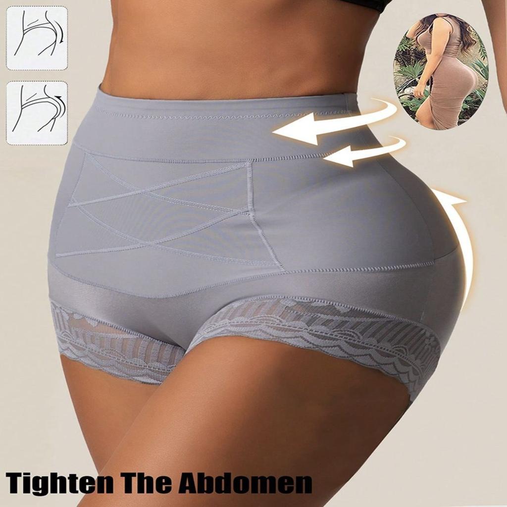 High-Waisted Abdominal Shaping Panties for Women - Postpartum Girdle with Buttocks Lifting & Tummy Control, Strong Body Shaping, Breathable Mesh Back