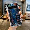 Phone Case Cover for Google Pixel 9 8 7 6 5 4 4XL 7A 6A 5A 4A 3A Pro XL 5G Transparent Soft TPU Shell Ocean Life Theme Pattern