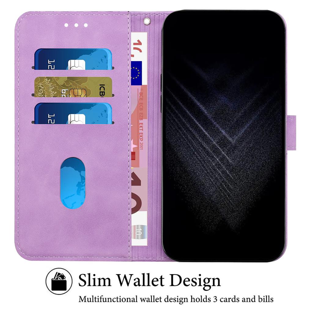 Diamond Embossed Insert Card Flip Leather Wallet Case for iPhone 15 14Plus 13 12 11 Pro Max for Samsung S23 S22 S21 S20 Ultra Plus Note20Ultra A15 A54