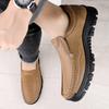 Classic Brand Men's Leather Casual Shoes Thick Soled Wear-resistant Men's Workwear Shoes Outdoor Hiking Oxford Shoes Versatile