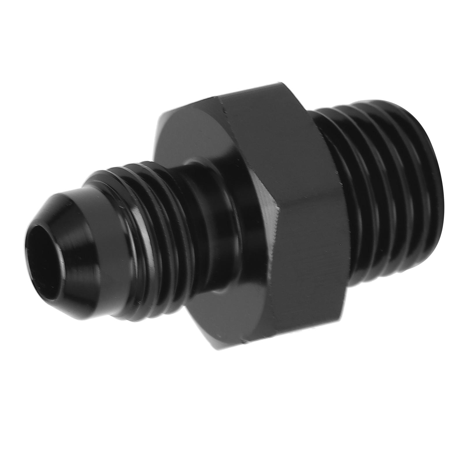 

Fuel Line Fitting 4 AN to 1 4 NPT Black Anodized 6061‑T6 Aluminum Automobile Accessory