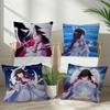 Game C-Columbina Genshin Cute Impact Pillow Cushion Cover Pillowcase Living Room Sofa Home Decor