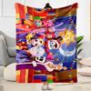 Digital Circus Blanket Comfortable Perfect for Sofa Seaside Office Chair for All Seasons Modern Style Gift for Travel Home Birthdays