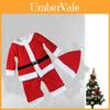 Luxurious Children's Christmas Costumes Santa Claus Boys And Girls Ensemble For Festive Fun
