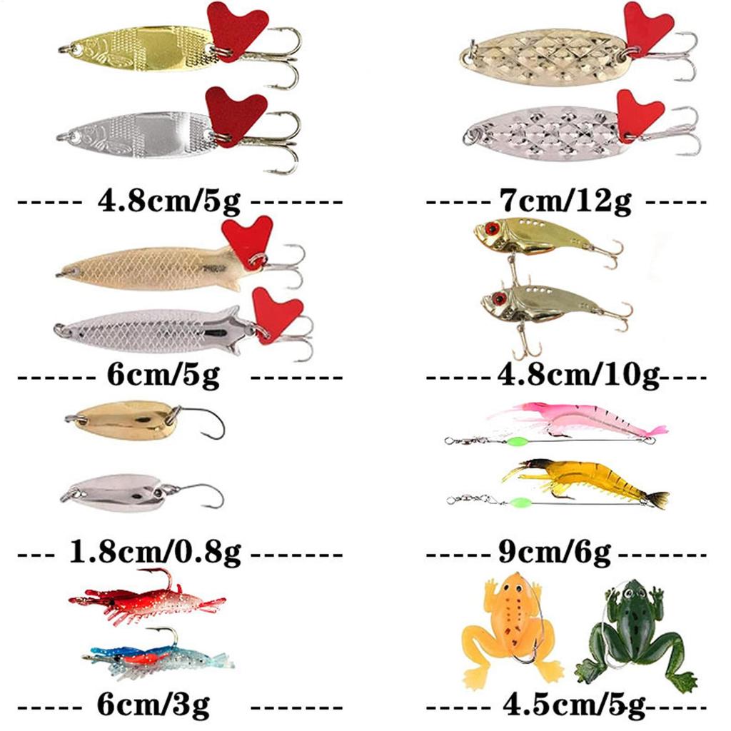 Fisherman Countdown Calendar 24 Days Countdown To Christmas Lure Fishing Kit Lures Seasonal Festive Bait Kit For Home Decor