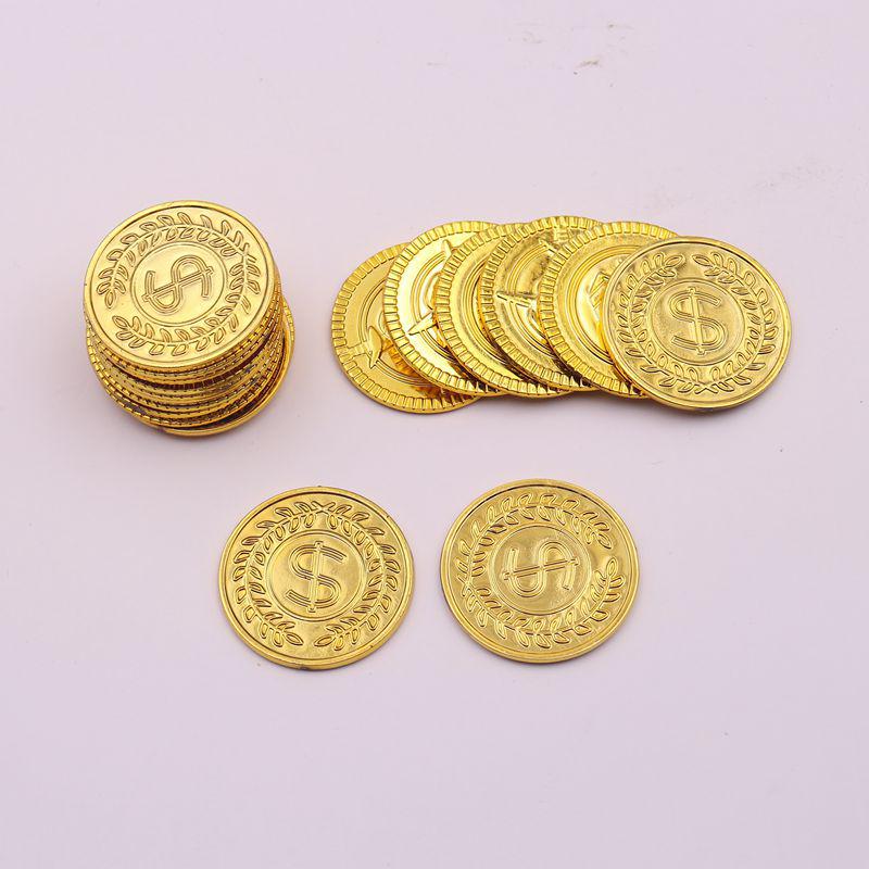 34mm Pirate Gold Coin Props – Event Treasure Toy Set for Kids