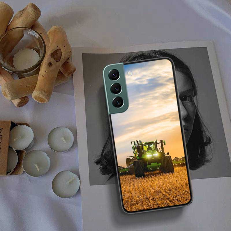 Farm Vehicle Tractor Phone Case For Samsung A16 A26 A36 A56 Galaxy A02S A12 A52S A13 A23 A33 A53 A54 A34 A24 A14 A22 A32 A42 A72