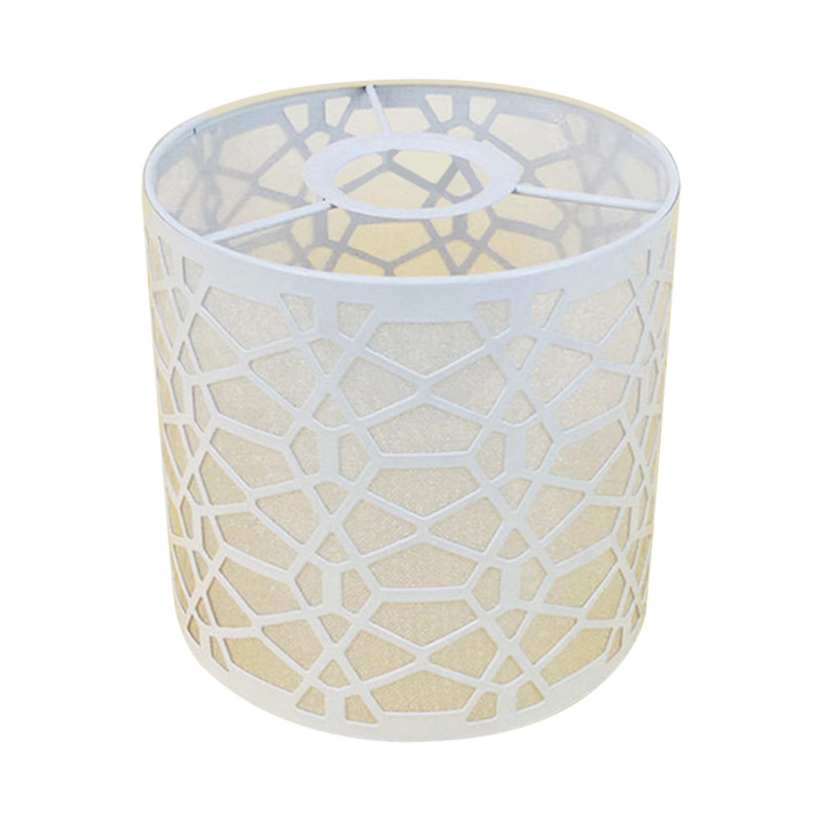 

Люстра абажур настольная лампа абажур простой железный абажур светильник аксессуары E27 большой Diamonds белый