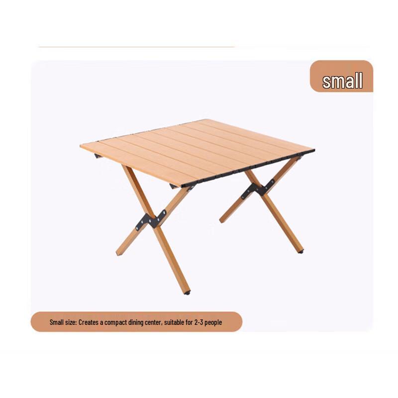 KIYERSY Vincent Small Outdoor Portable Folding Roll-Up Table
