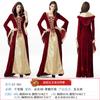 Halloween European vintage court costume princess costume vampire queen witch costume