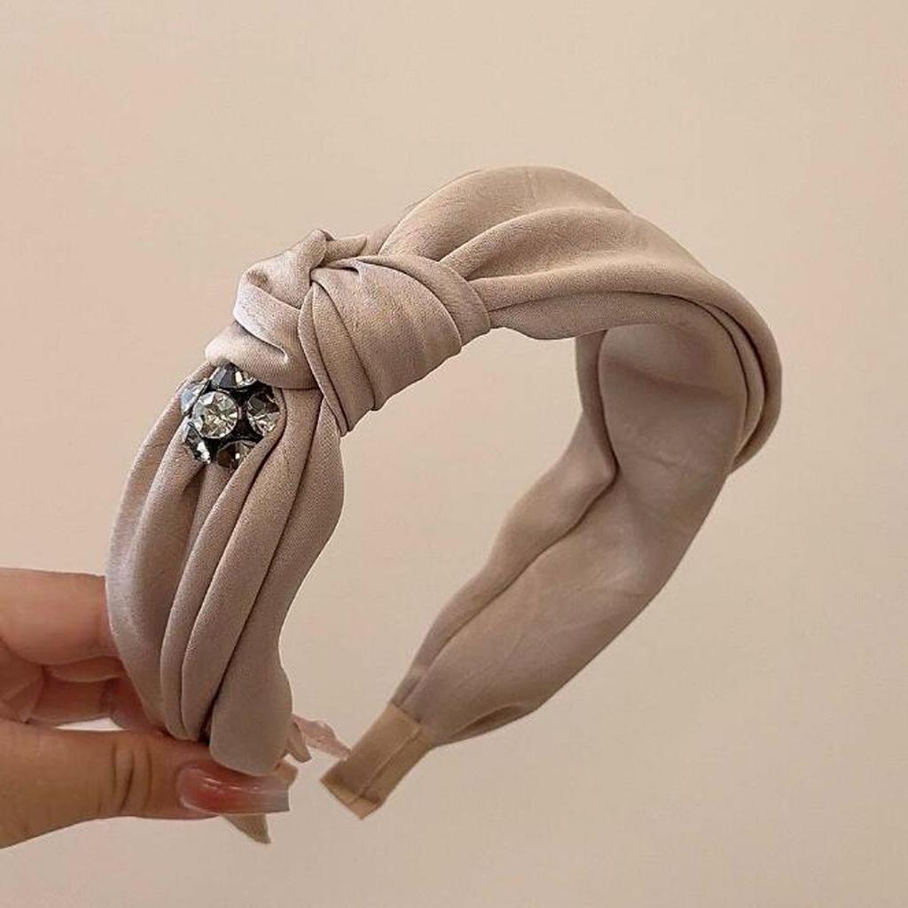 PROLY New Fashion Headband For Women Wide Side Fresh Color Headwear Side Knot Turban Girls Hair Accessorieis