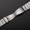 Stainless Steel Watchband Premium Bracelet Straps 18mm 20mm 22mm Universal Metal Watch Band Folding Buckle for Seiko for Rolex