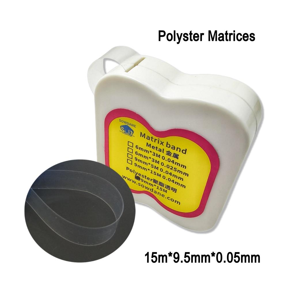 Dental Teeth Whitening Striproll Stainless Steel /Polyester Matrice Bands Dental Metal Matrice Matrix Ring Dental Material