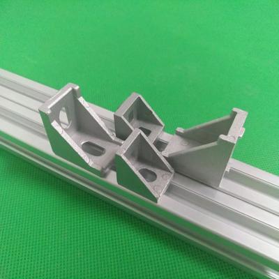 Eckbeschlagwinkel Aluminium-Anschlusswinkel Befestigungselement 2020 3030 40/45/60/80 Serie Industrie-Aluminiumprofil