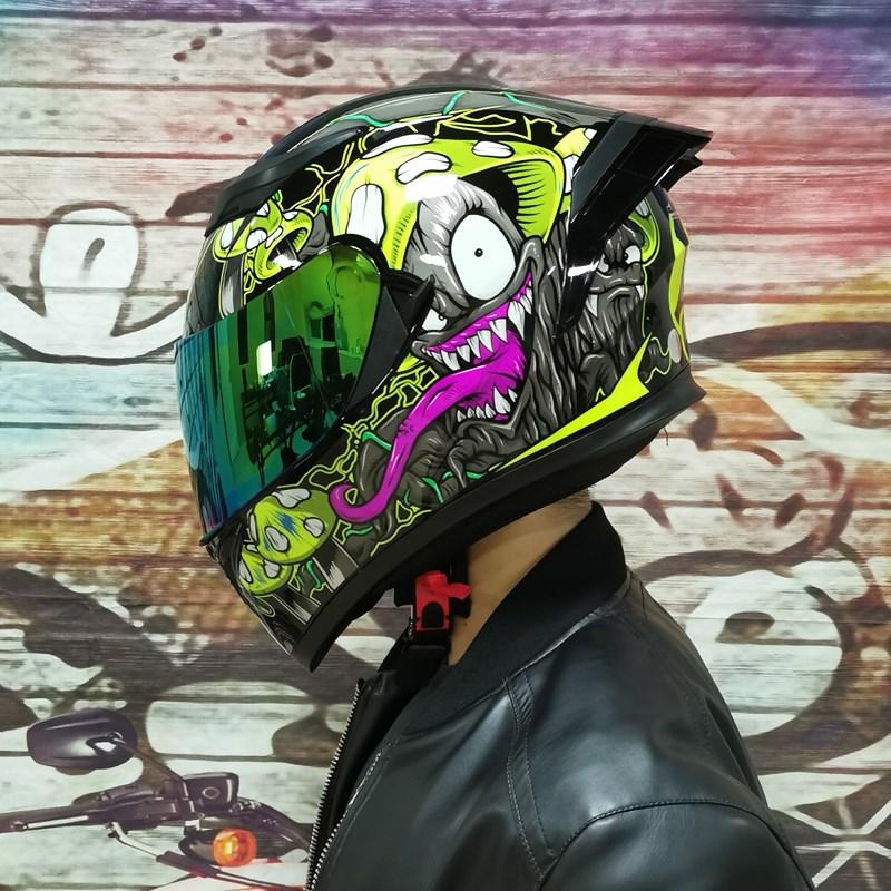 Brand New Genuine High Quality Full Face Motorcycle Helmet Men Racing Motorcycle Helmet DOT Capacete Casqueiro Casque