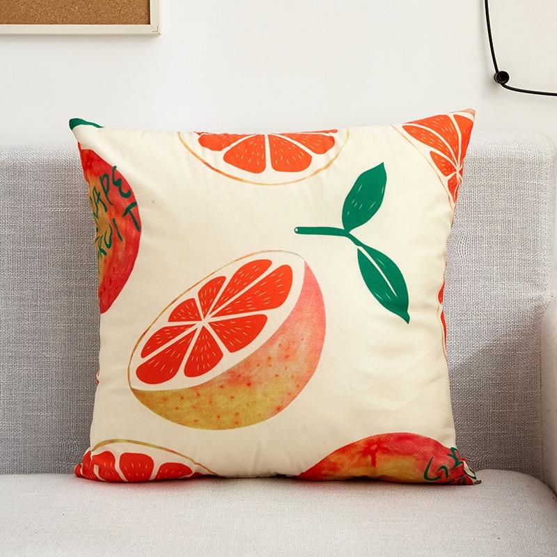 Creative Pattern Pillowcase Dormitory Decoration Office Living Room Sofa Home Pillowcase