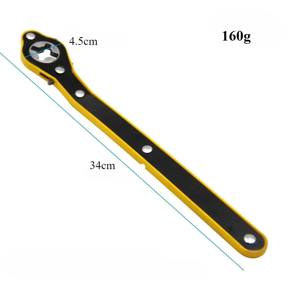 Auto Labor Saving Jack Ratchet Wrench Tire Jack Removal Wrench Cross Car Labor Saving Wrench Rocker Arm