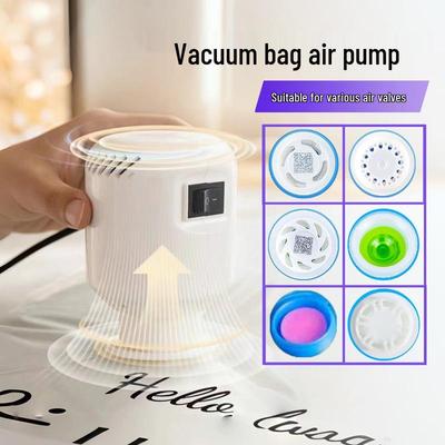Pompe à air électrique universelle pour sacs de rangement à compression