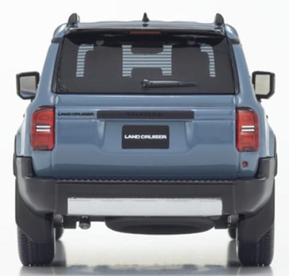 Kyosho Original Scale Toyota Land Cruiser 250 ZX Optional Wheel Finished Product KS03927SB 1/43 Ver. (Smoky Blue)