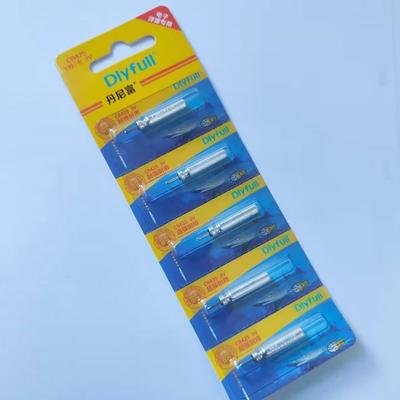 5pcs Useful Clip On Float 425 Battery Night Bite Alarm Fishing Rod Tip Lightstick Glow Stick Fluorescent Light