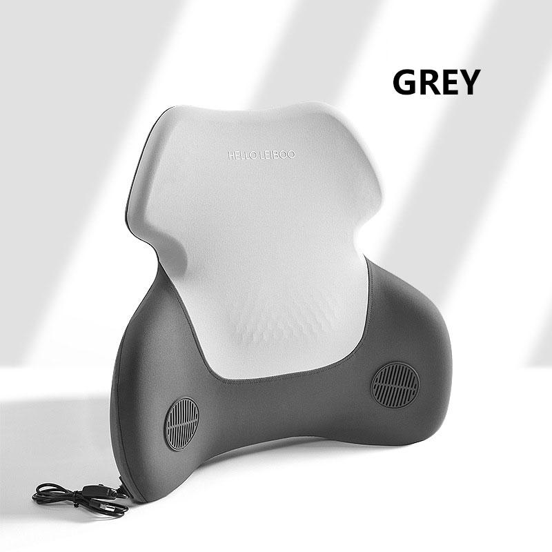 Ventilated Car Lumbar Support Summer Driver s Waist Protection Device Car Backrest Cushion Seat Lumbar Support Car Mounted чёрный