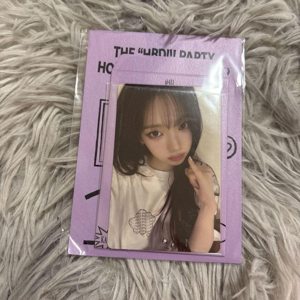 [USED] aespa Karina Birthday Trading Card