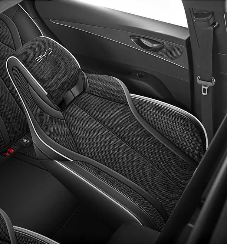 All-Season Linen Car Seat Covers for BYD Seal 06dmi - Breathable and Comfortable