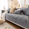 Modern Plush 3 Seater Couch Cover Quilted Sofa Slipcover Solid Velvet Single Chair Loveseat Covers Non-slip for Living Room